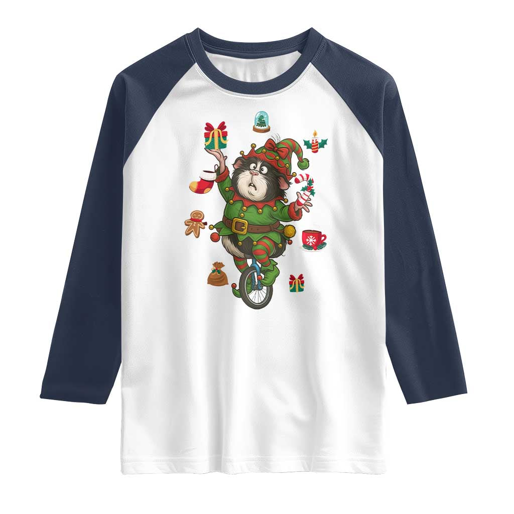 Guinea Pig Master Juggler Raglan Shirt Funny Christmas Cavy Lover Gift - Wonder Print Shop