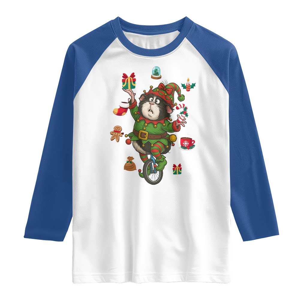 Guinea Pig Master Juggler Raglan Shirt Funny Christmas Cavy Lover Gift - Wonder Print Shop