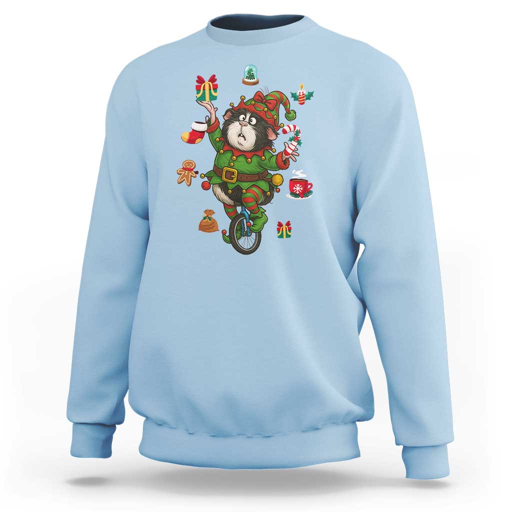 Guinea Pig Master Juggler Sweatshirt Funny Christmas Cavy Lover Gift - Wonder Print Shop