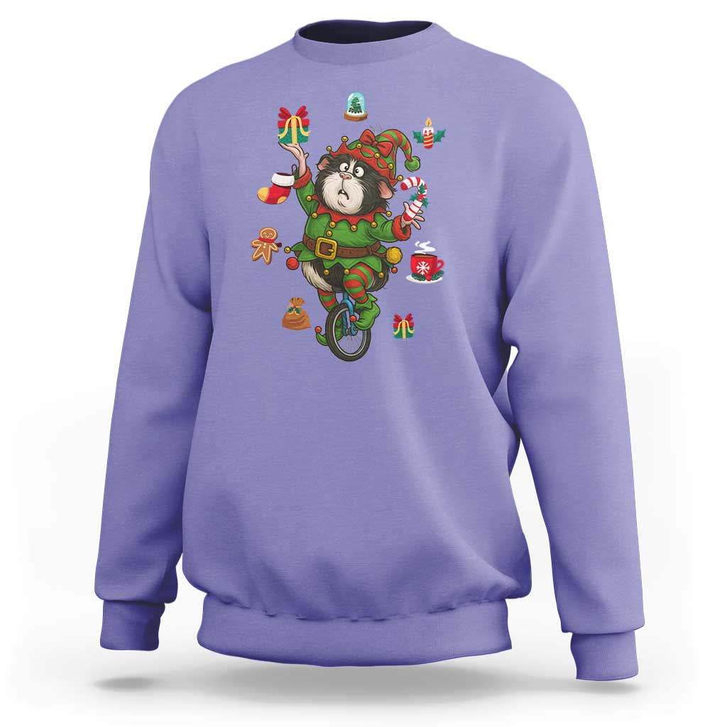 Guinea Pig Master Juggler Sweatshirt Funny Christmas Cavy Lover Gift - Wonder Print Shop