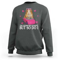 Funny Guinea Pig Lover Gift Sweatshirt The Horrors Persist But So Do I - Wonder Print Shop