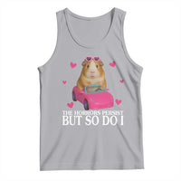 Funny Guinea Pig Lover Gift Tank Top The Horrors Persist But So Do I - Wonder Print Shop