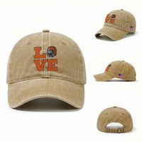 Midwest Football Pride Washed Cotton Baseball Cap Game Day Gift