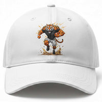Tiger Football Lover Baseball Cap Midwest Game Day Lifestyle