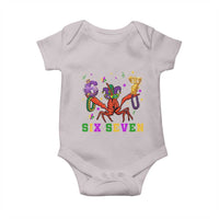 Funny 67 Crawfish Mardi Gras Baby Onesie Six Seven Meme