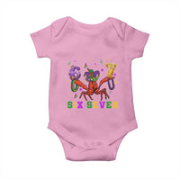 Funny 67 Crawfish Mardi Gras Baby Onesie Six Seven Meme