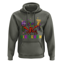 Funny 67 Crawfish Mardi Gras Hoodie Six Seven Meme
