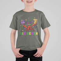 Funny 67 Crawfish Mardi Gras T Shirt For Kid Six Seven Meme