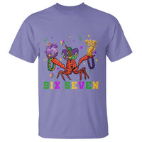 Funny 67 Crawfish Mardi Gras T Shirt Six Seven Meme