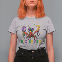 Funny 67 Crawfish Mardi Gras T Shirt For Women Six Seven Meme
