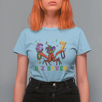 Funny 67 Crawfish Mardi Gras T Shirt For Women Six Seven Meme