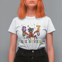 Funny 67 Crawfish Mardi Gras T Shirt For Women Six Seven Meme