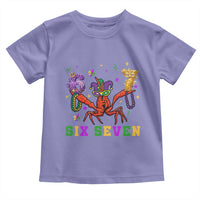 Funny 67 Crawfish Mardi Gras Toddler T Shirt Six Seven Meme