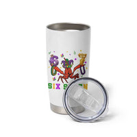 Funny 67 Crawfish Mardi Gras Tumbler Cup Six Seven Meme