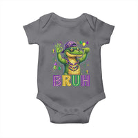 Mardi Gras Mardigator Alligator Six Seven Bruh Meme Baby Onesie
