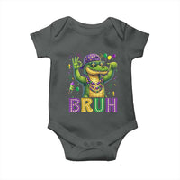 Mardi Gras Mardigator Alligator Six Seven Bruh Meme Baby Onesie