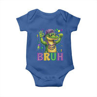Mardi Gras Mardigator Alligator Six Seven Bruh Meme Baby Onesie