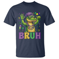 Mardi Gras Mardigator Alligator Six Seven Bruh Meme T Shirt