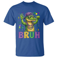 Mardi Gras Mardigator Alligator Six Seven Bruh Meme T Shirt