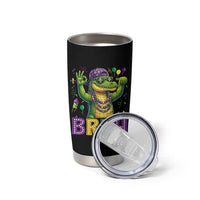 Mardi Gras Mardigator Alligator Six Seven Bruh Meme Tumbler Cup