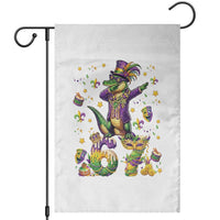 Funny Mardigator Alligator Six Seven Meme Garden Flag Mardi Gras Gifts