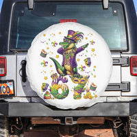 Funny Mardigator Alligator Six Seven Meme Spare Tire Cover Mardi Gras Gifts