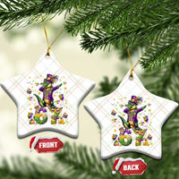 Funny Mardigator Alligator Six Seven Meme Ceramic Ornament Mardi Gras Gifts