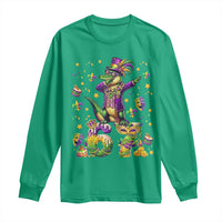 Funny Mardigator Alligator Six Seven Meme Long Sleeve Shirt Mardi Gras Gifts