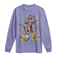 Funny Mardigator Alligator Six Seven Meme Long Sleeve Shirt Mardi Gras Gifts