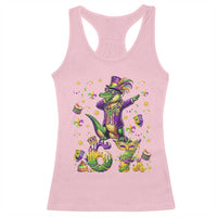 Funny Mardigator Alligator Six Seven Meme Racerback Tank Top Mardi Gras Gifts