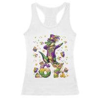 Funny Mardigator Alligator Six Seven Meme Racerback Tank Top Mardi Gras Gifts