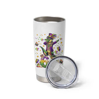 Funny Mardigator Alligator Six Seven Meme Tumbler Cup Mardi Gras Gifts