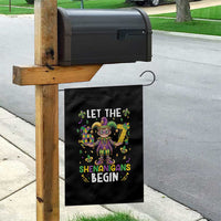 Let The 67 Shenanigans Begin Garden Flag Six Seven Meme Mardi Gras