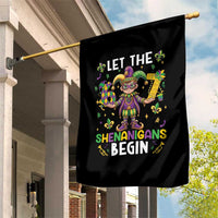 Let The 67 Shenanigans Begin Garden Flag Six Seven Meme Mardi Gras