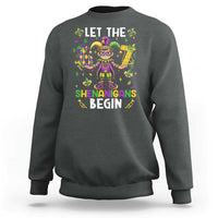 Let The 67 Shenanigans Begin Sweatshirt Six Seven Meme Mardi Gras