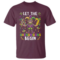 Let The 67 Shenanigans Begin T Shirt Six Seven Meme Mardi Gras