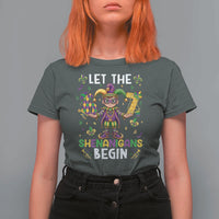 Let The 67 Shenanigans Begin T Shirt For Women Six Seven Meme Mardi Gras