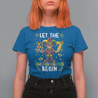 Let The 67 Shenanigans Begin T Shirt For Women Six Seven Meme Mardi Gras