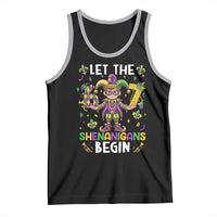 Let The 67 Shenanigans Begin Tank Top Six Seven Meme Mardi Gras