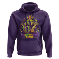 Mardi Gras Six Seven Hoodie Let The 67 Shenanigans Begin