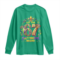 Mardi Gras Six Seven Long Sleeve Shirt Let The 67 Shenanigans Begin
