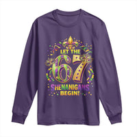 Mardi Gras Six Seven Long Sleeve Shirt Let The 67 Shenanigans Begin