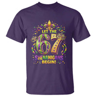 Mardi Gras Six Seven T Shirt Let The 67 Shenanigans Begin