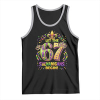 Mardi Gras Six Seven Tank Top Let The 67 Shenanigans Begin