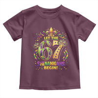 Mardi Gras Six Seven Toddler T Shirt Let The 67 Shenanigans Begin