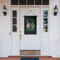Funny St Patricks Six Seven Garden Flag Gen Z Irish Gift