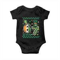Funny St Patricks Six Seven Baby Onesie Gen Z Irish Gift