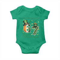 Funny St Patricks Six Seven Baby Onesie Gen Z Irish Gift