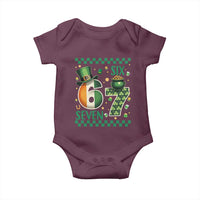 Funny St Patricks Six Seven Baby Onesie Gen Z Irish Gift