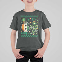 Funny St Patricks Six Seven T Shirt For Kid Gen Z Irish Gift